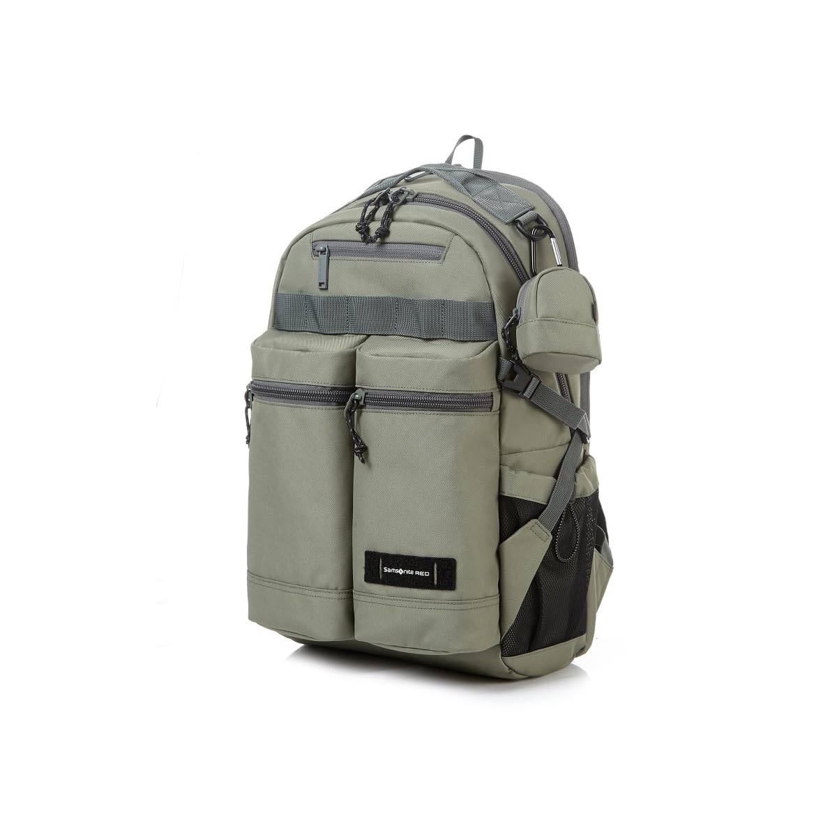 SAMSONITE Red Vickson Backpack 33 Cms Khakhi Polyester Premium Laptop Backpacks for Travel 17″ laptop & Ipad compatible