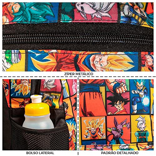 Kit Mochila de Costas + Lancheira Térmica + Estojo Escolar Personagem Infantil