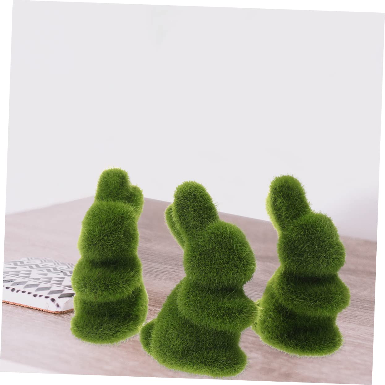 ABOOFAN 24pièces Décoration De Pâques Modèle De Lapin Ornements pour Fête Et Maison Accessoires De Table Détails Délicats