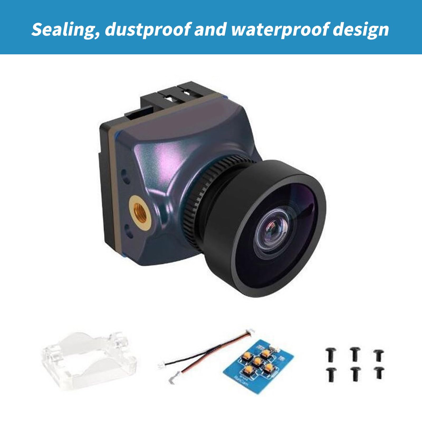 Nano4 impermeabile 1200TVL fotocamera da corsa con super per droni