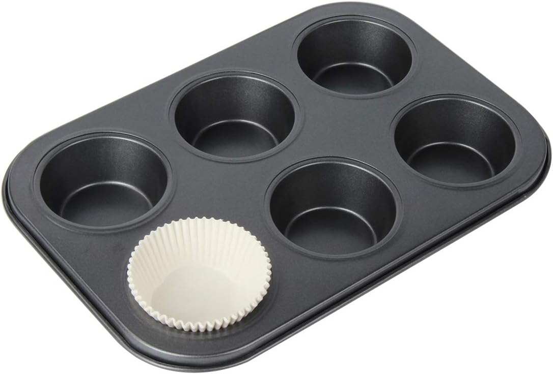 Mochiglory 6Hole Yorkshire Pudding Tray Mince Pie Tin Macaron Baking