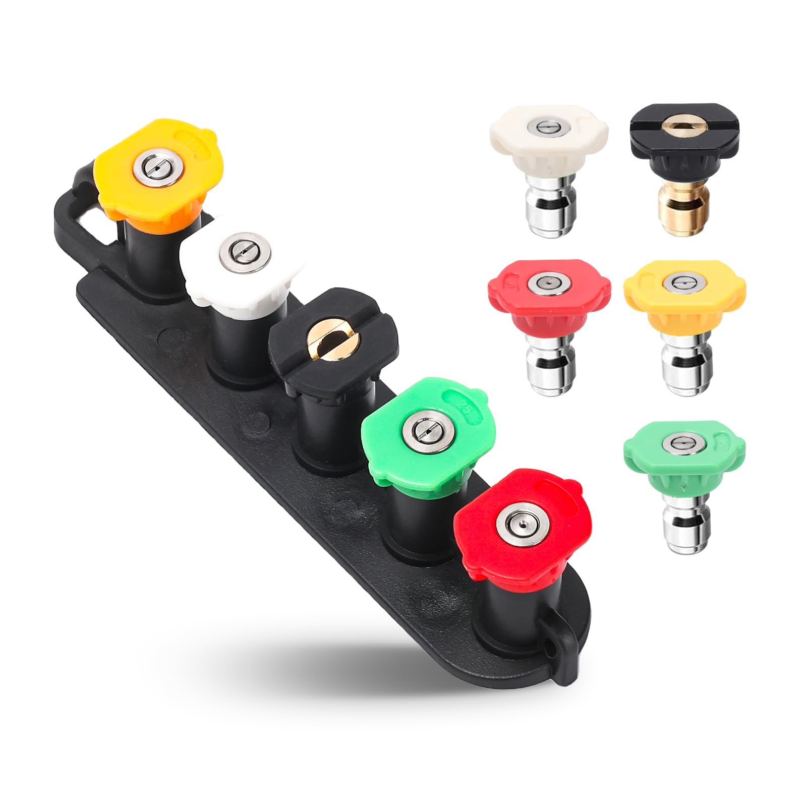 Amazon.com: Pressure Washer Tips, Set of 5 Pressure Washer Nozzle