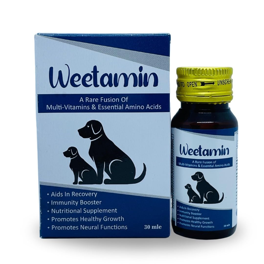 Weetamin Multi-Vitamin Drops for Puppy - 30 ML (Pack of 4) (B0CWS9JBG5) Amazon Price History, Amazon Price Tracker