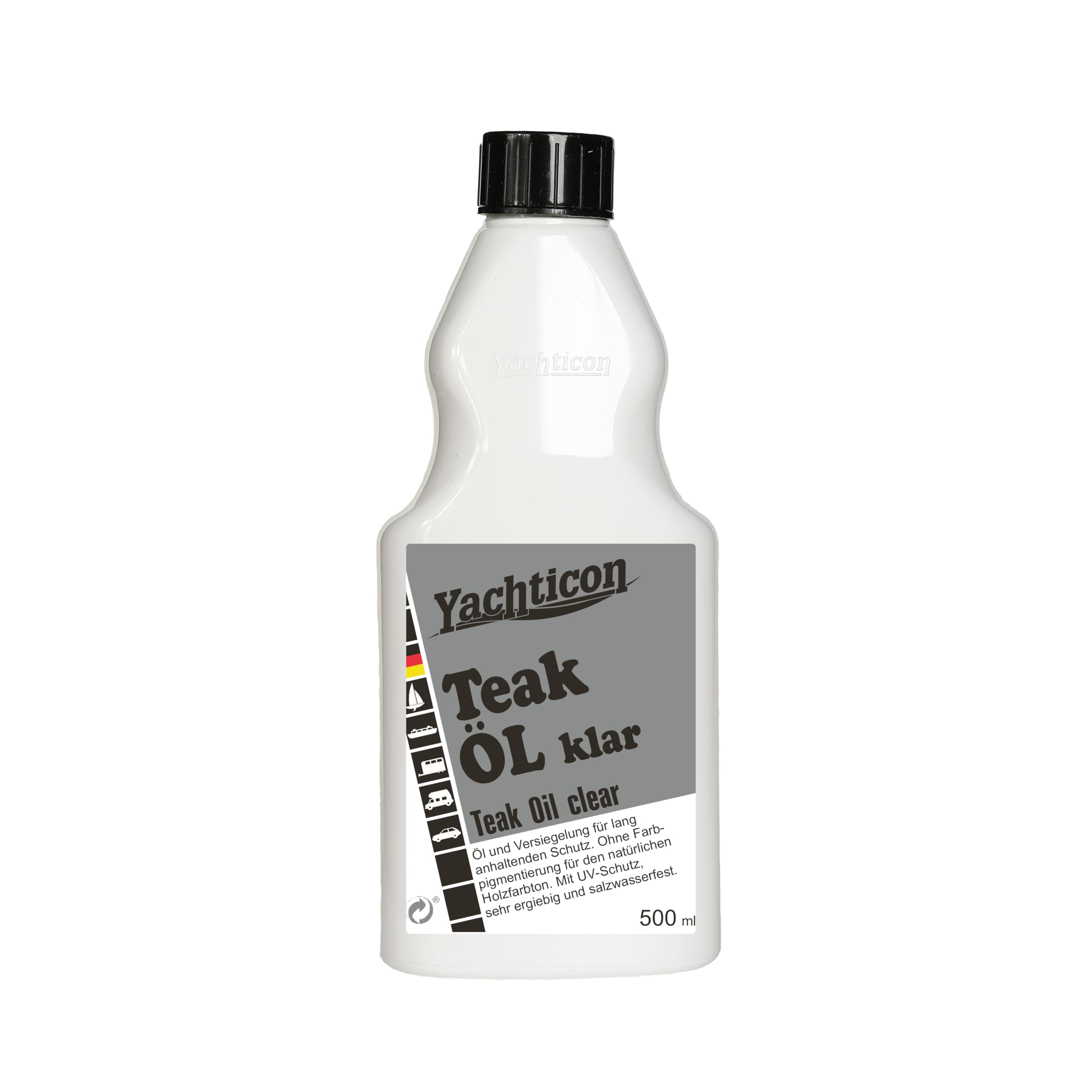 Huile de teck transparente YACHTICON soin haute protection incolore