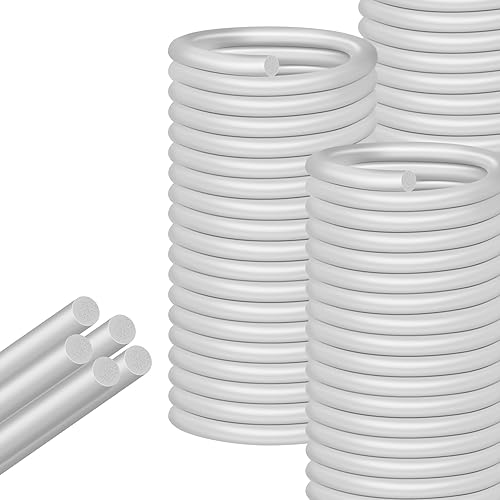 ToLanbbt EPDM - Varilla de respaldo de 1/4 pulgadas x 100 pies, sello de goma para calafateo redondo para juntas de expansión de hormigón, grietas