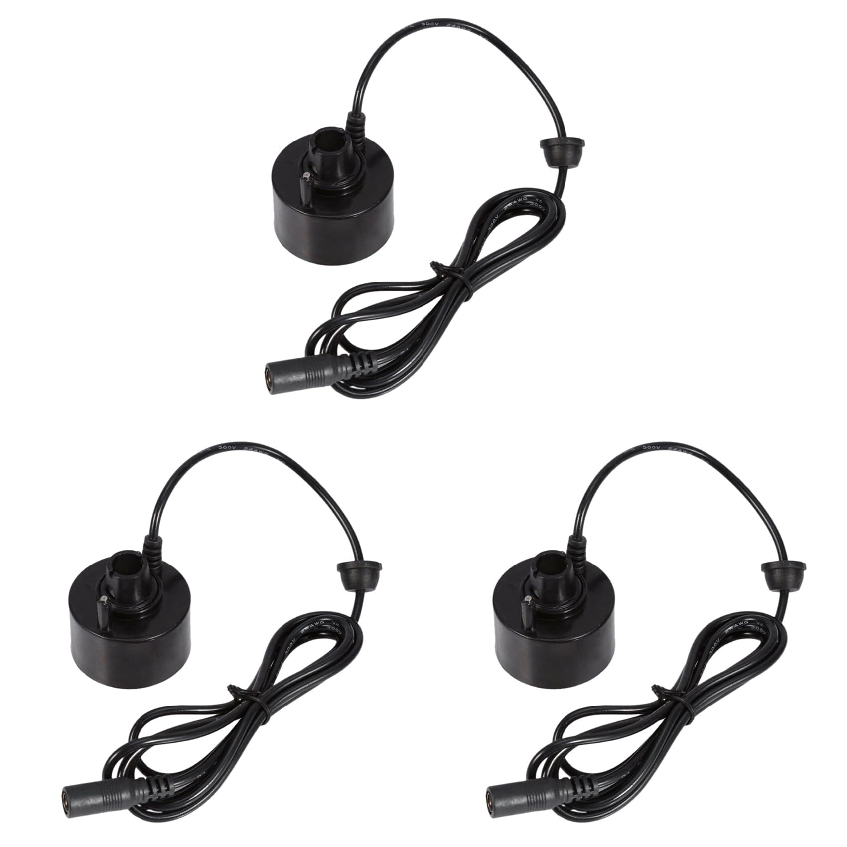 Vjsujehgy 3X 400ML/H Mini Ultrasonic Mist Maker Fogger Water Fountain Pond Fog Machine Atomizer Air Humidifier
