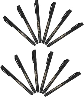 NUOBESTY 12pcs Refillable Calligraphy Brush Pens Set with Soft Tips