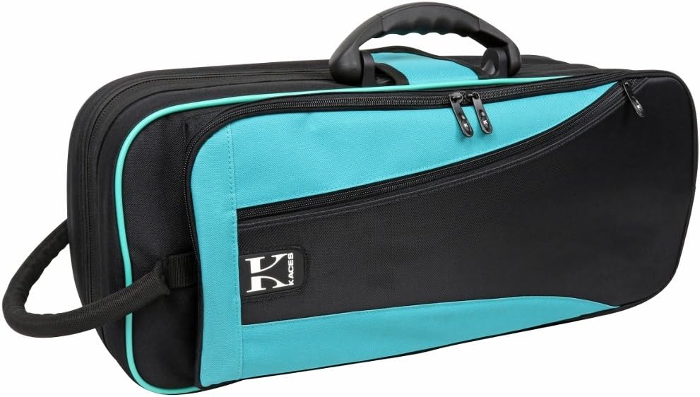 Kaces Lightweight Hardshell Trumpet Case, Teal