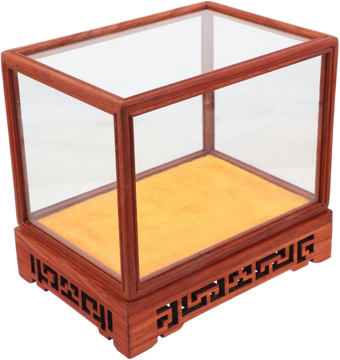Glass Cloche Trinket Shelf Multi-Functional Display Rack for Collectibles