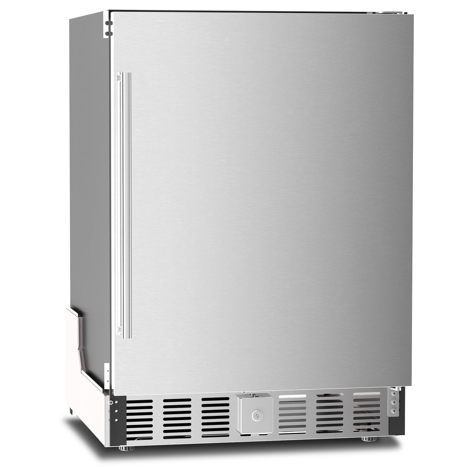 Kismile 58145RKR0 5 cu ft Beverage Cooler Silver