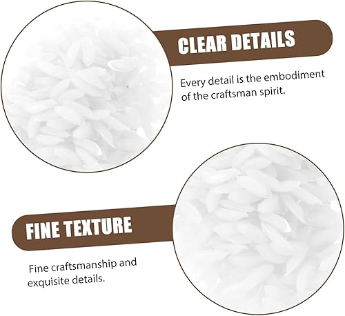 Miniatura 3 de ARTIBETTER 3 paquetes de arroz simulado decoración de accesorios de fotos para cabina de exhibición de decoración fotografía G Props figura de tiro,