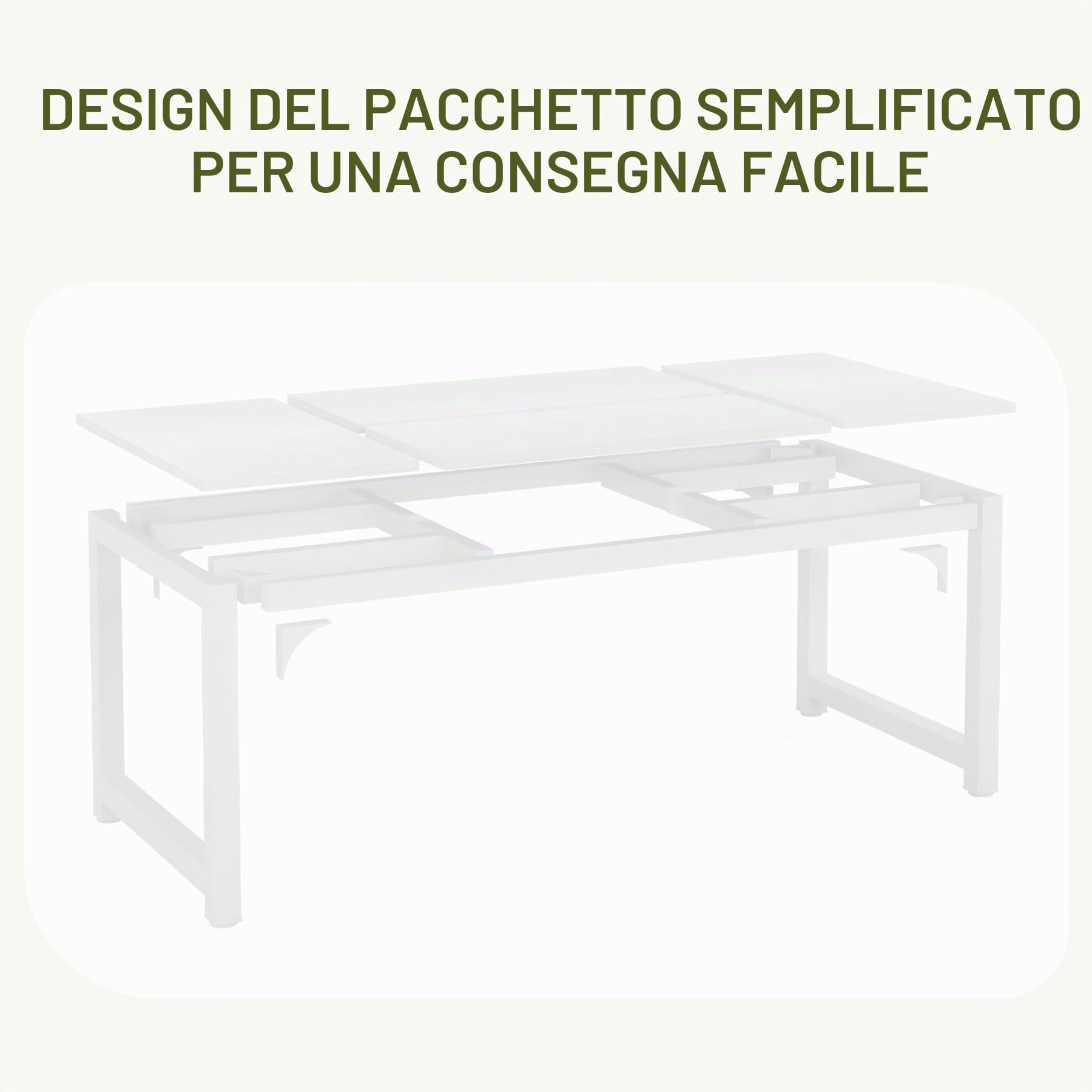 Tribesigns Scrivania moderna in legno per computer, 180 x 80 x 75 cm, scrivania esecutiva in legno metallico, scrivania semplice per studenti, tavolo da gioco