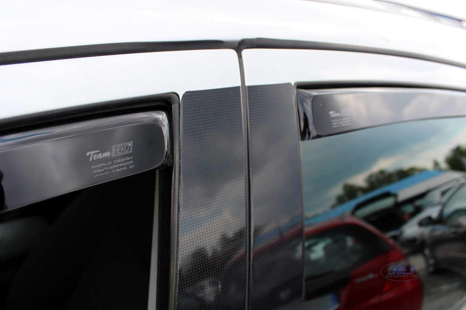 J&J AUTOMOTIVE Windabweiser für Mercedes B Klasse W245 5-Türer 2005-2011 4tlg Heko Getönt Dunkel