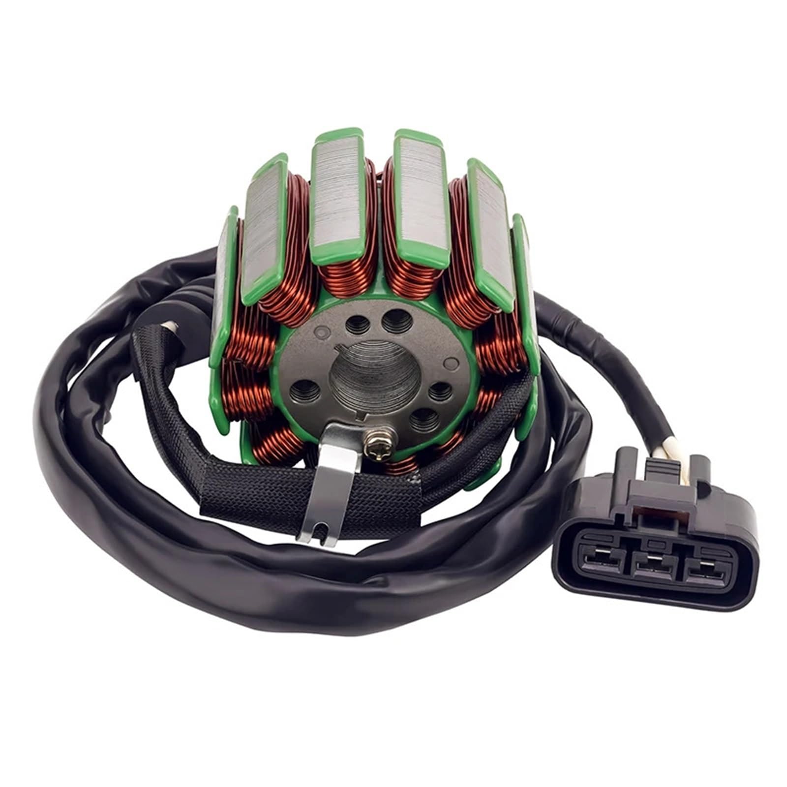 Magnetyczny cylinder silnika motocyklowego, wirnik, gumowa cewka stojana, pasująca do YAMAHA FZ8 FZ8N Fazer 800 FZ8S FZ1 FZ1N FZ1S YZF Cewka stojana‌ Stonaj generatory‌(Stator Coil)