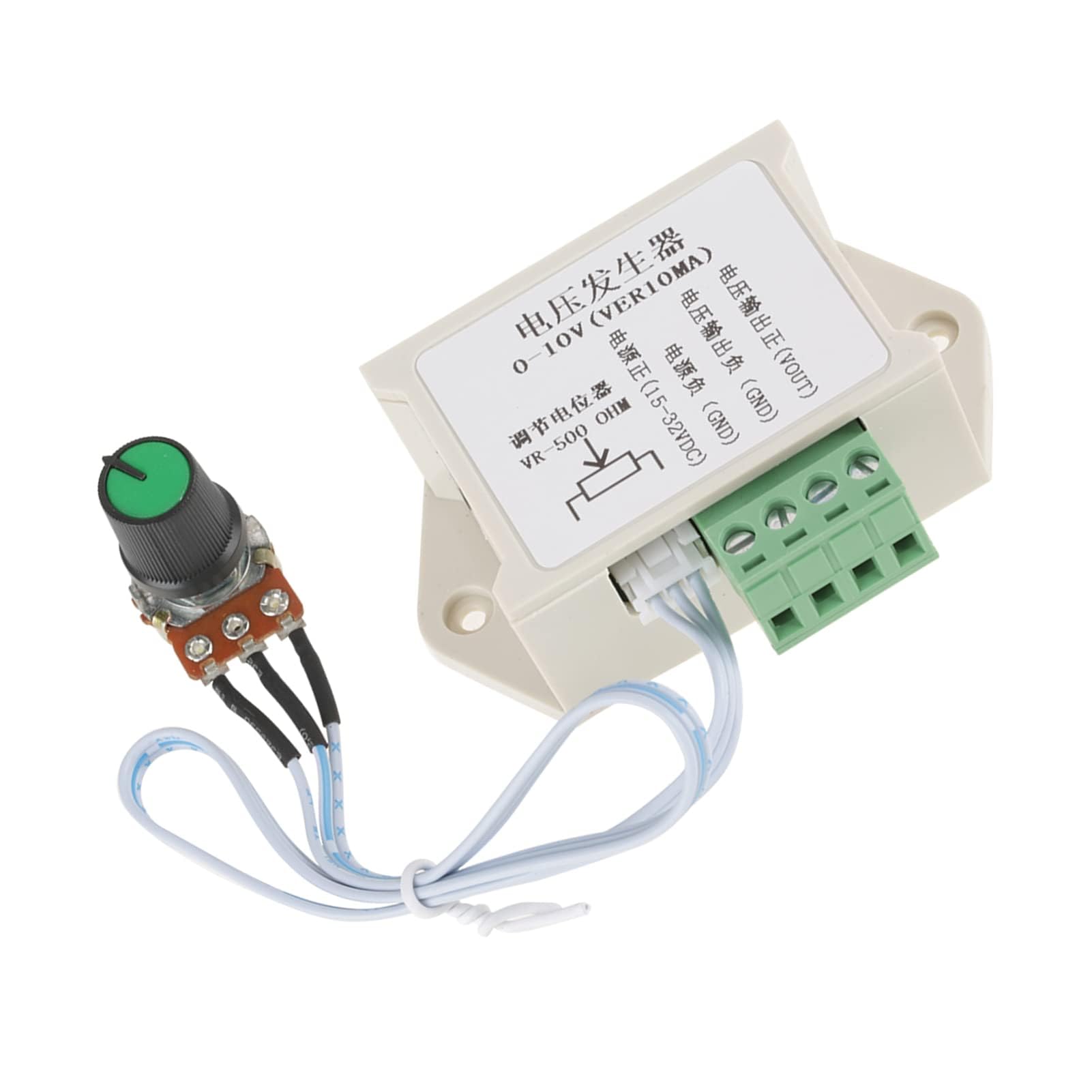 Potentiomètre de Générateur de Signal Cc 0-10V 0-10V 10mA Générateur de Signal de Tension de Quantité Analogique Réglable pour Interface PLC et MCU