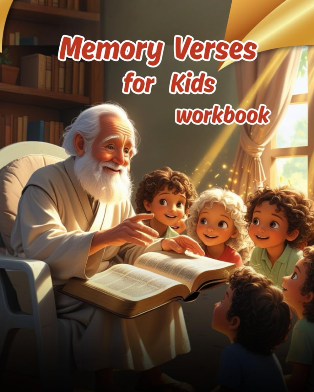 Memory verse for kids _ Workbook: 70 Bible Verses with captivating illustration to Help Kids Grow in Faith, Learn God's Word, and Love His Ways (Learning the Scriptures)