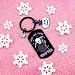 UYBEPU Book Accessories Keychain Book Lovers Gifts Goth Bookish Gifts for Books Lovers Just One More Chapter Reading Books Club Gift for Readers Librarian Gift for Bookworm Skull Keychain