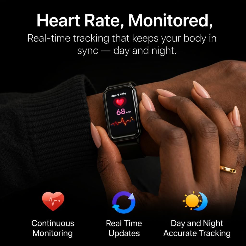 LUNO Active X1 Fitness Tracker, AMOLED Smart Watch with Blood Oxygen, Sleep Monitor, 24/7 Heart Rate & Blood Pressure, IP68 Waterproof Health Activity Trackers with Calories Step Counter for Women Men