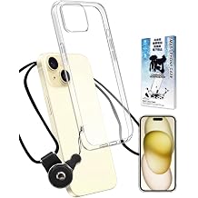 Sizkawil Clear Case Case Cover Clear Case for iPhone 15 Plus 1PC