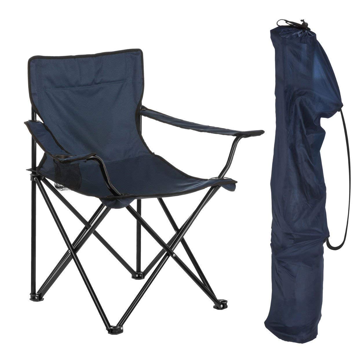 Unique Empire Steel and Polyester Outdoor Portable Folding Camping Chair (Multicolour) (B07PQ1KR1Q) Amazon Price History, Amazon Price Tracker