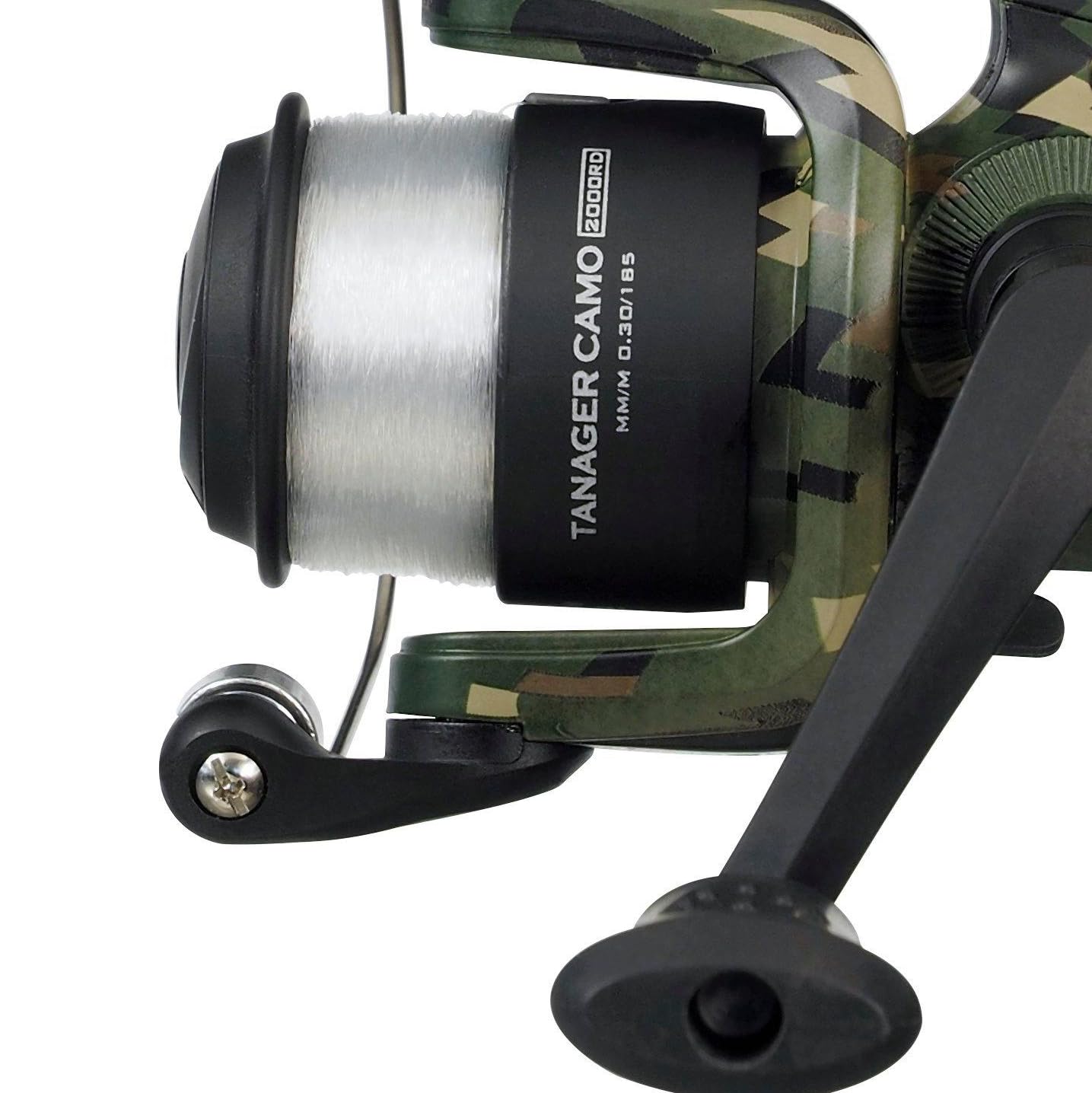 Mitchell Tanager Camouflage Telescopische Hengelset Bestaande Uit Een Hengel En Rolcombo Met Koord En Aas Voor Het Vissen Op Forel En Baars Groene Camouflage Telescoop 270 M Zware Set