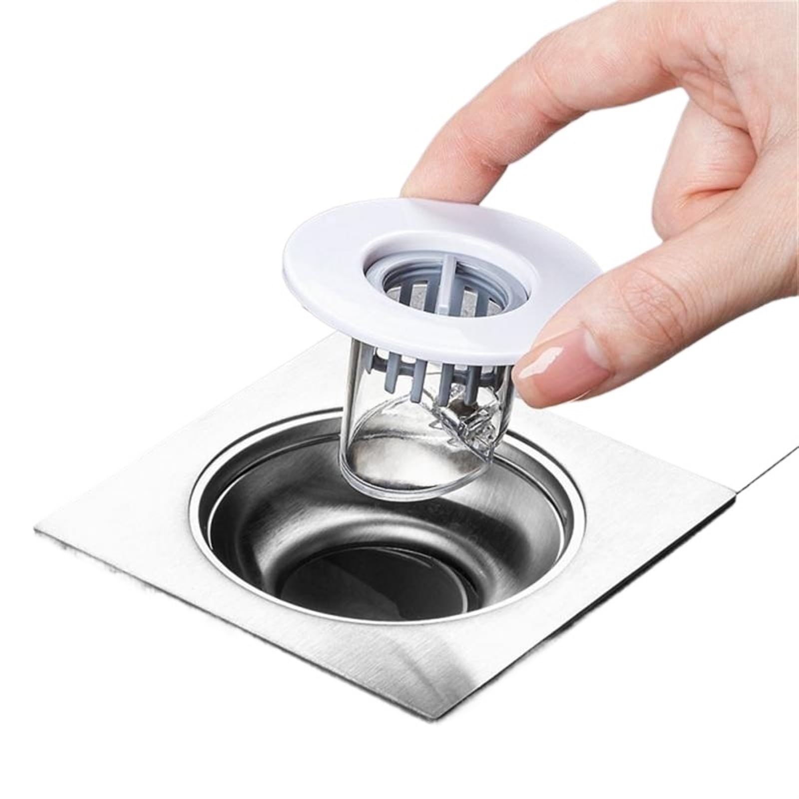 sink plug, 3pc Floor Drain Toilet Sewer Seal Mouth Core Kitchen Bathroom drain(3)