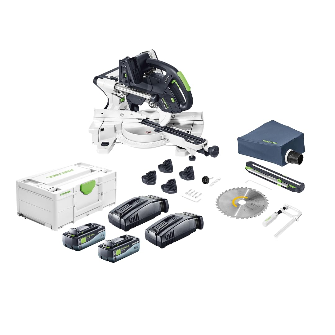 Festool KAPEX KSC 60 EB-Basic Cordless Sliding Compound Miter Saw
