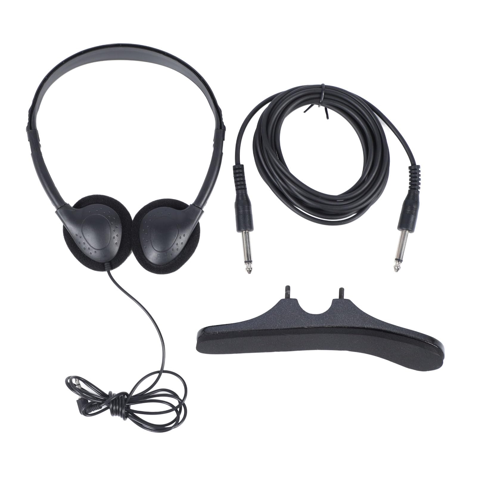 Professionelle Leise Elektrische Violine 4/4 Kohlefaser Violine Elektrische Geige Kit mit Tonabnehmer für Anfänger Erwachsene Jugendliche (Typ 1)