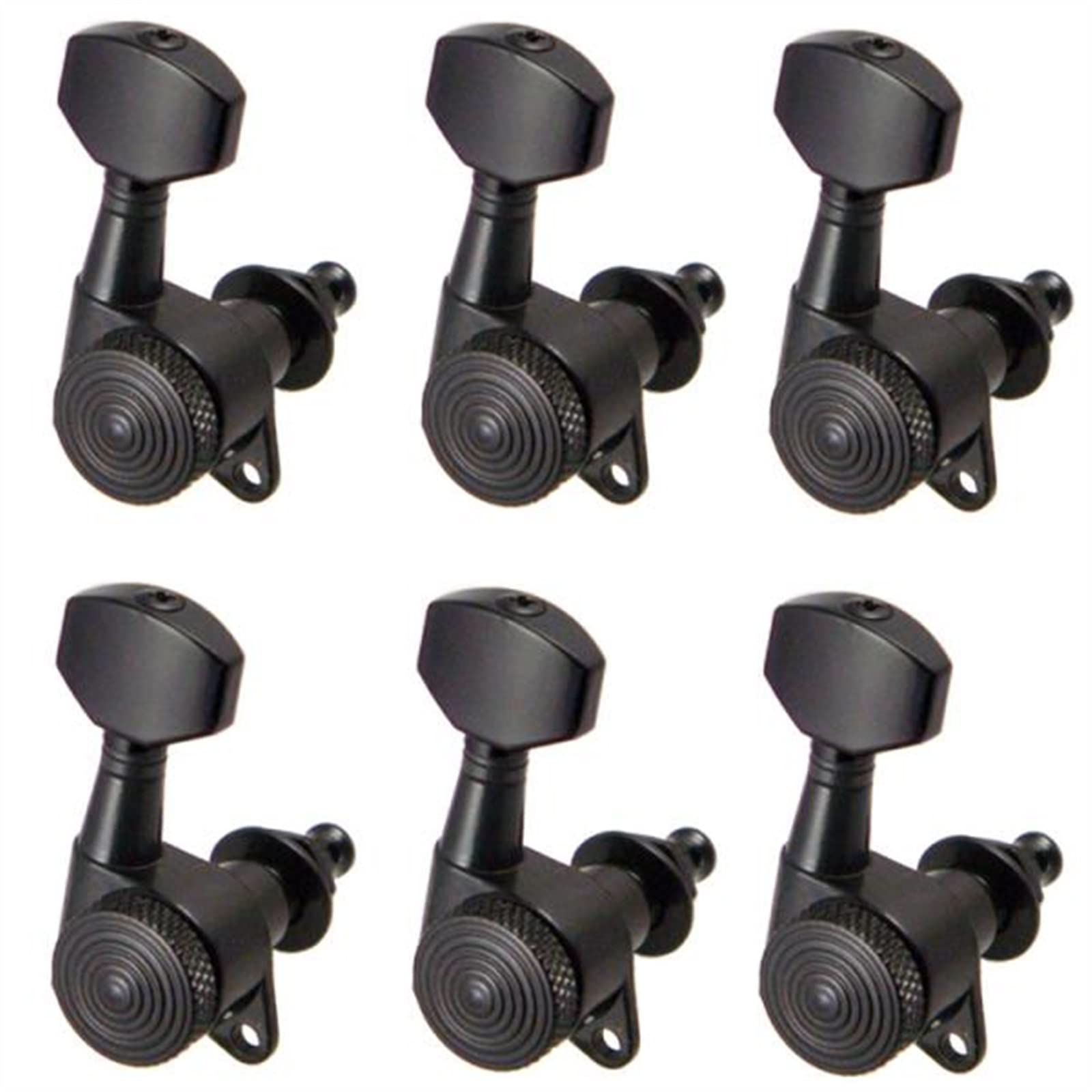 Tuner Mechaniken Knöpfe 6pcs Rechtshändige Versiegelte Gitarren-Tuning-Pegs-Tuner Zinklegierung
