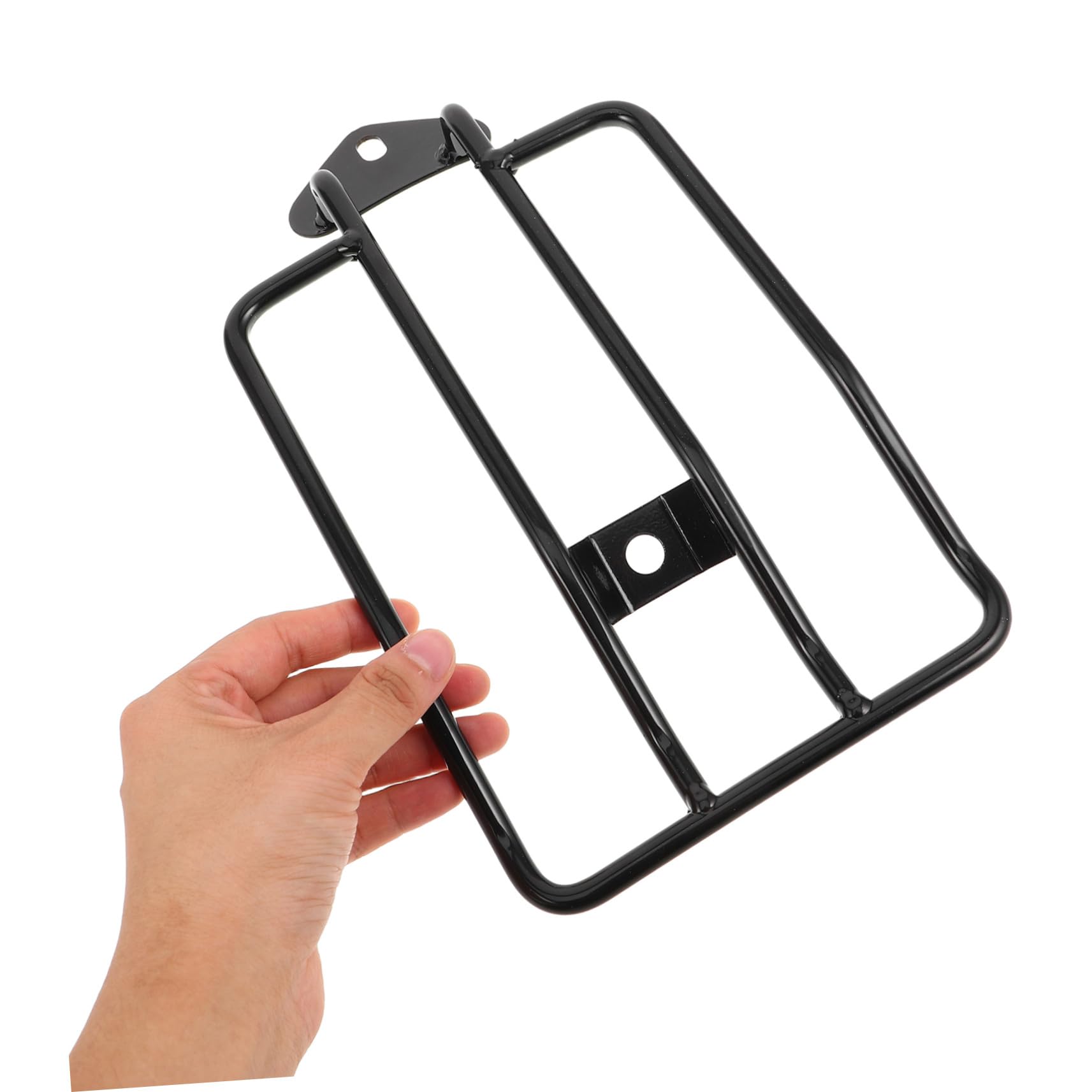 Cabilock Marco De Trasera Modificado De Soporte Trasero para Moto Estante De Equipaje para Motocicleta Rejilla Trasera Portaequipajes para Moto Asiento Trasero Planchar Negro