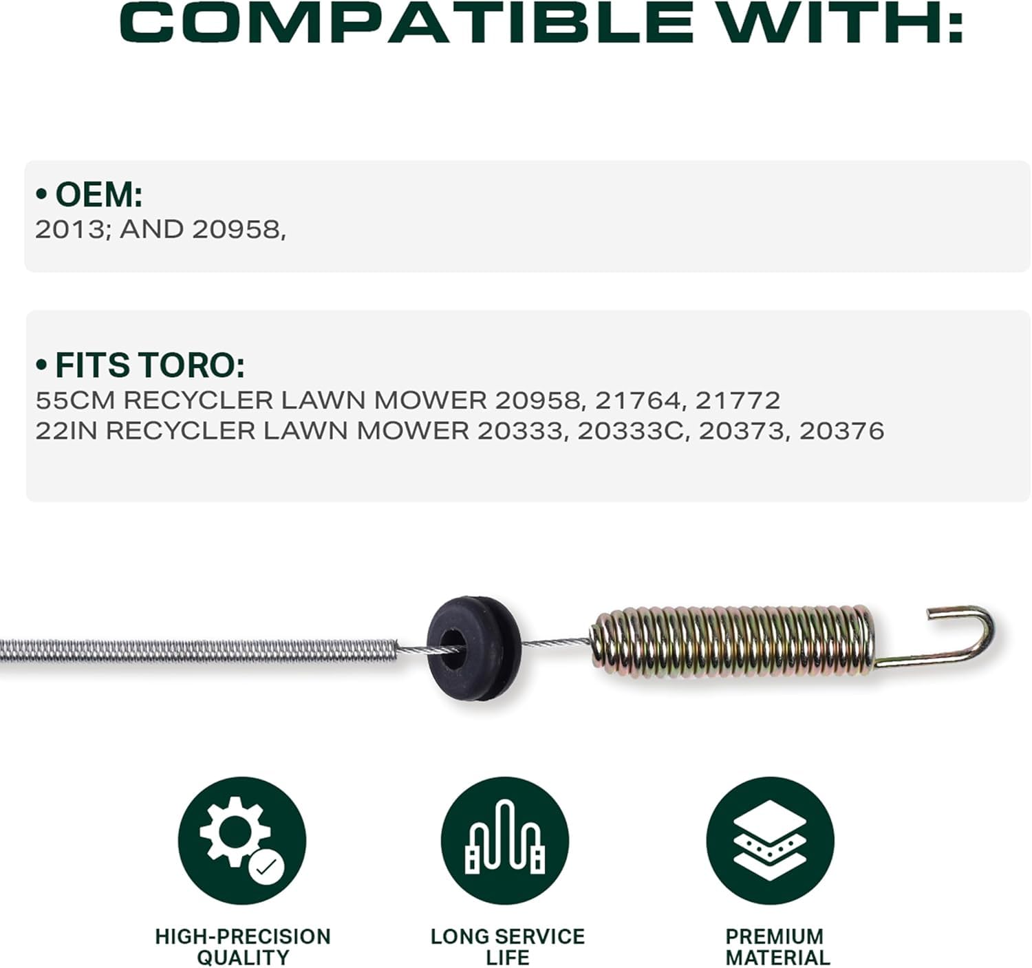 Toro Recycler Brake Cable Replacement -3 Toro Recycler Brake Cable Replacement -3