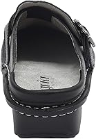 Vista 3 de Alegria Brigid - Zuecos de cuero para mujer con talón