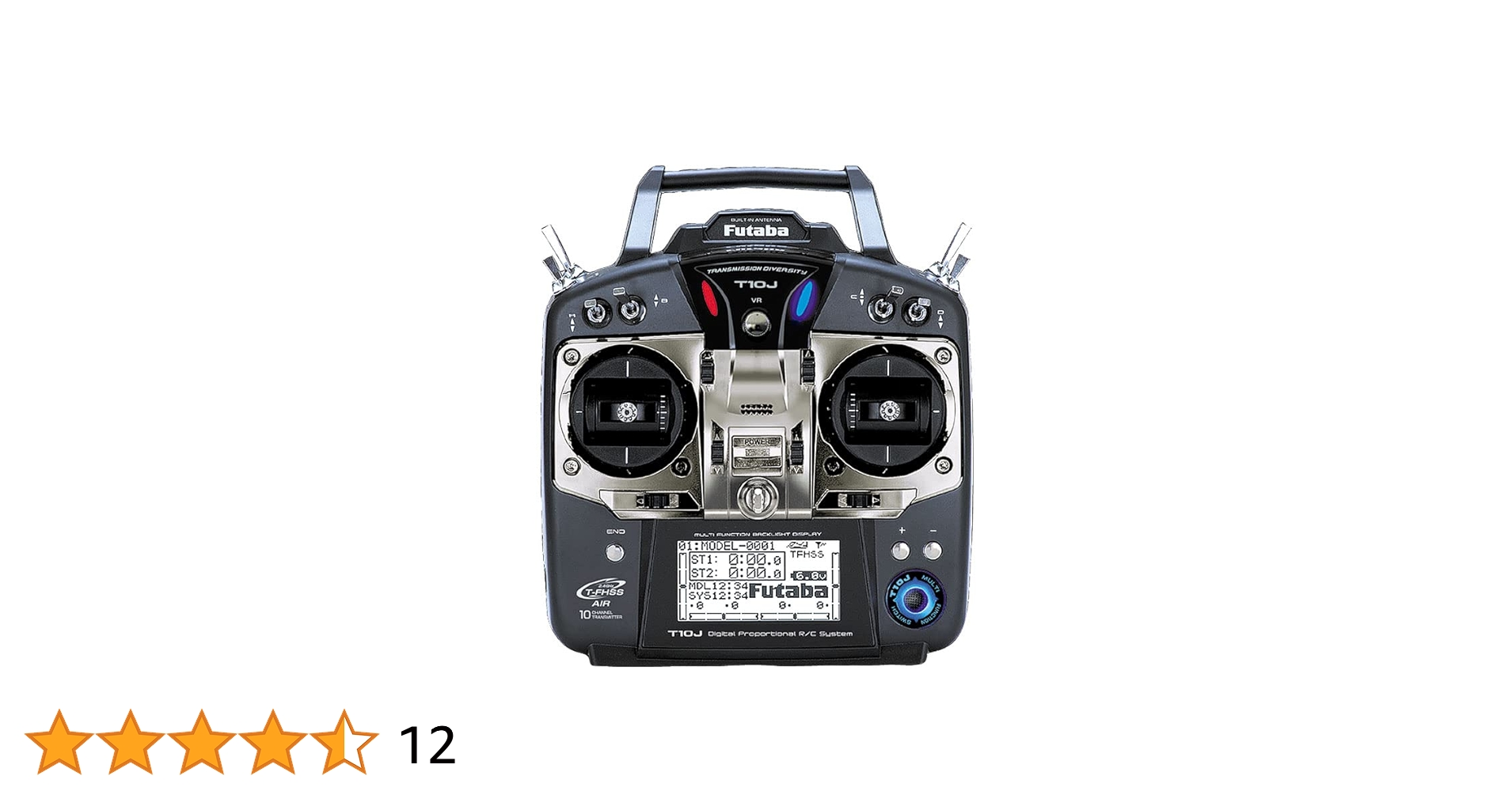 フタバ10 J 10ch-2.4GHz T-FHSS AIRモデル フタバ T10J （10ch-2.4GHz T-FHSS AIRモデル）TX T10J RX