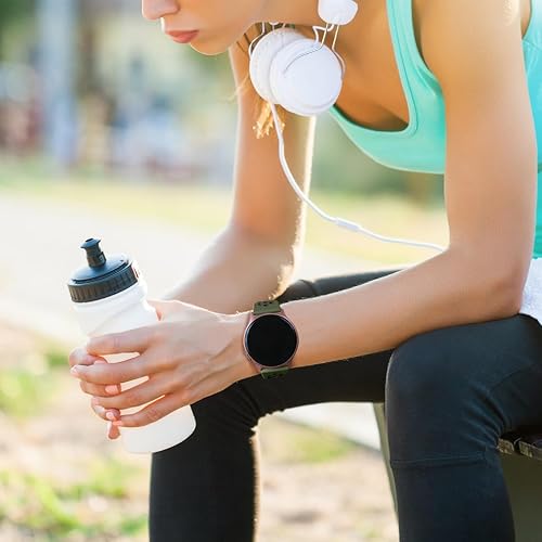 Miniatura 2 de Lerobo Compatible con Samsung Galaxy Watch 7654 Band 1.575 in 1.732 inActive 2Watch 4 6 Classic 1.811 in 1.654 in, 0.787 in Band para mujeres y