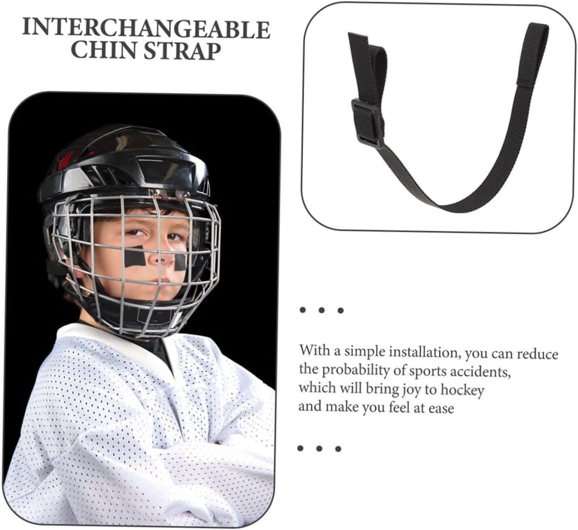 INOOMP 2pcs Chin Strap for Hard Hat Replacement for Rugby Baseball and Construction Helmets Fit Easy to Install