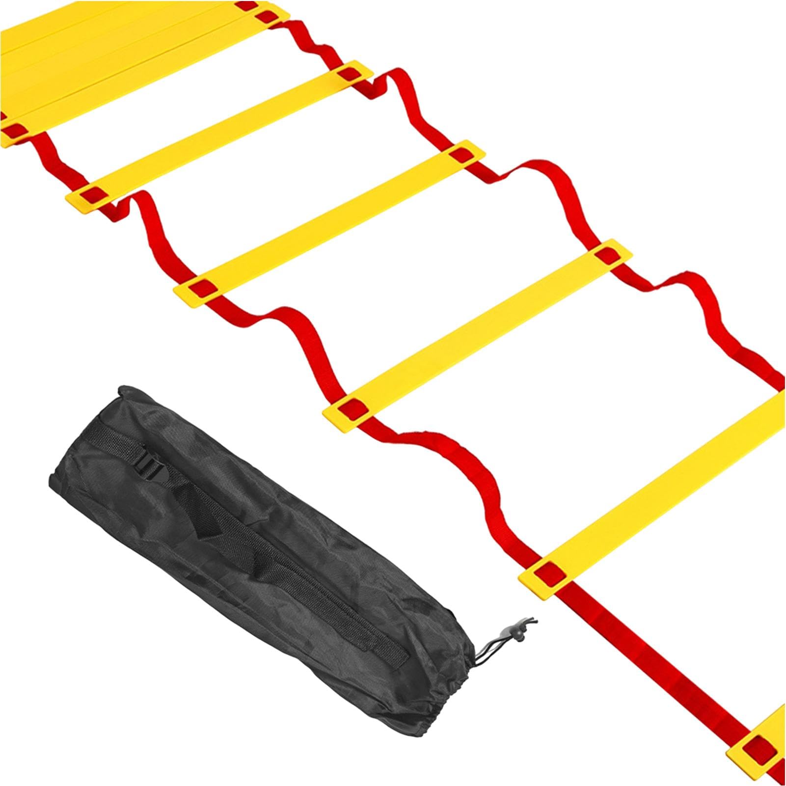 Training Ladder - Training Balance Ladder | Agility Ladder Training Tool | Workout Ladder Exercise Tool | Outdoor Recreation Accessories, Playing Field Equipment Speed Ladder For Adults, Kids