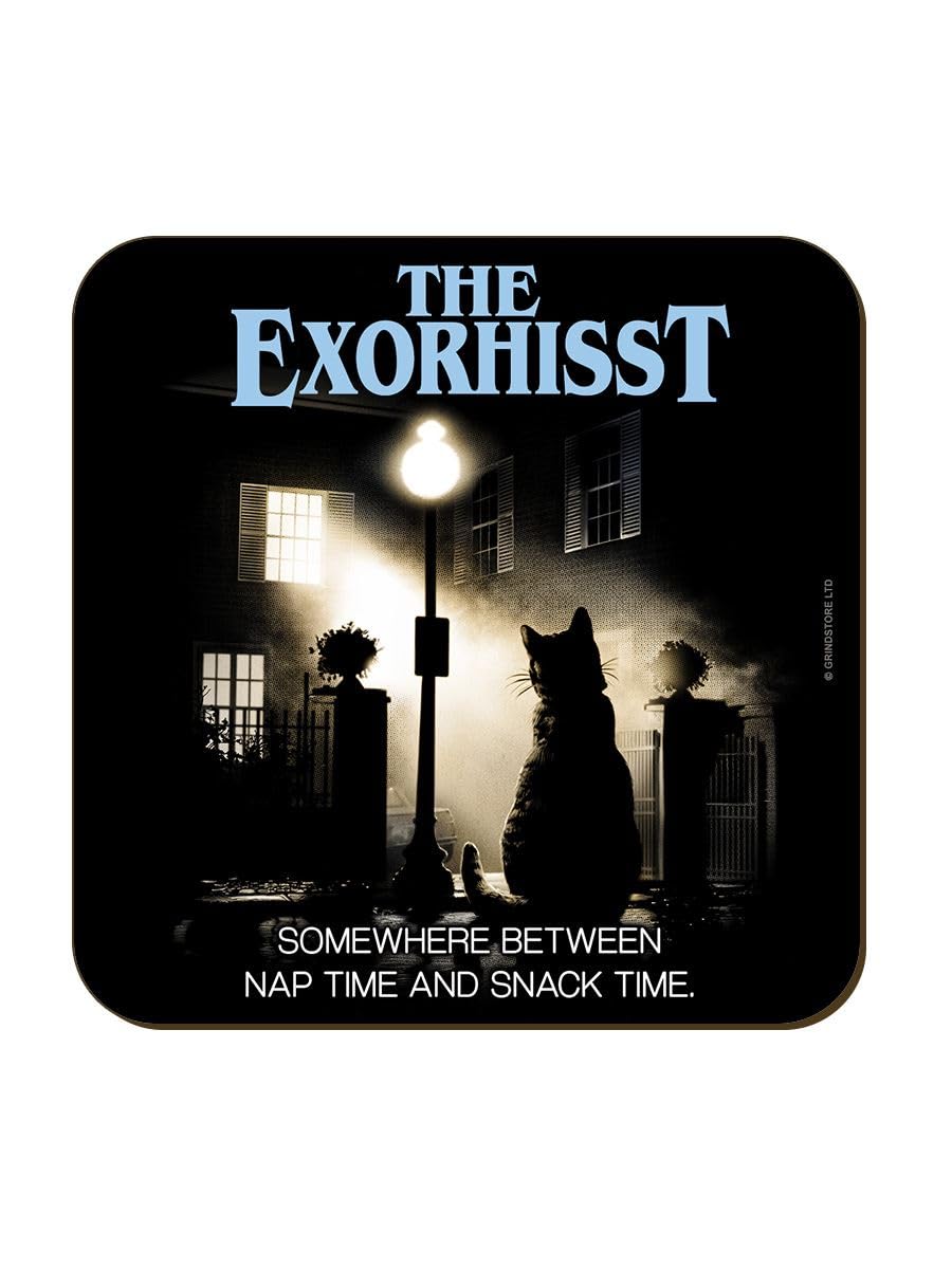 Grindstore Multicolour Horror Cats The Exorhiist Coaster