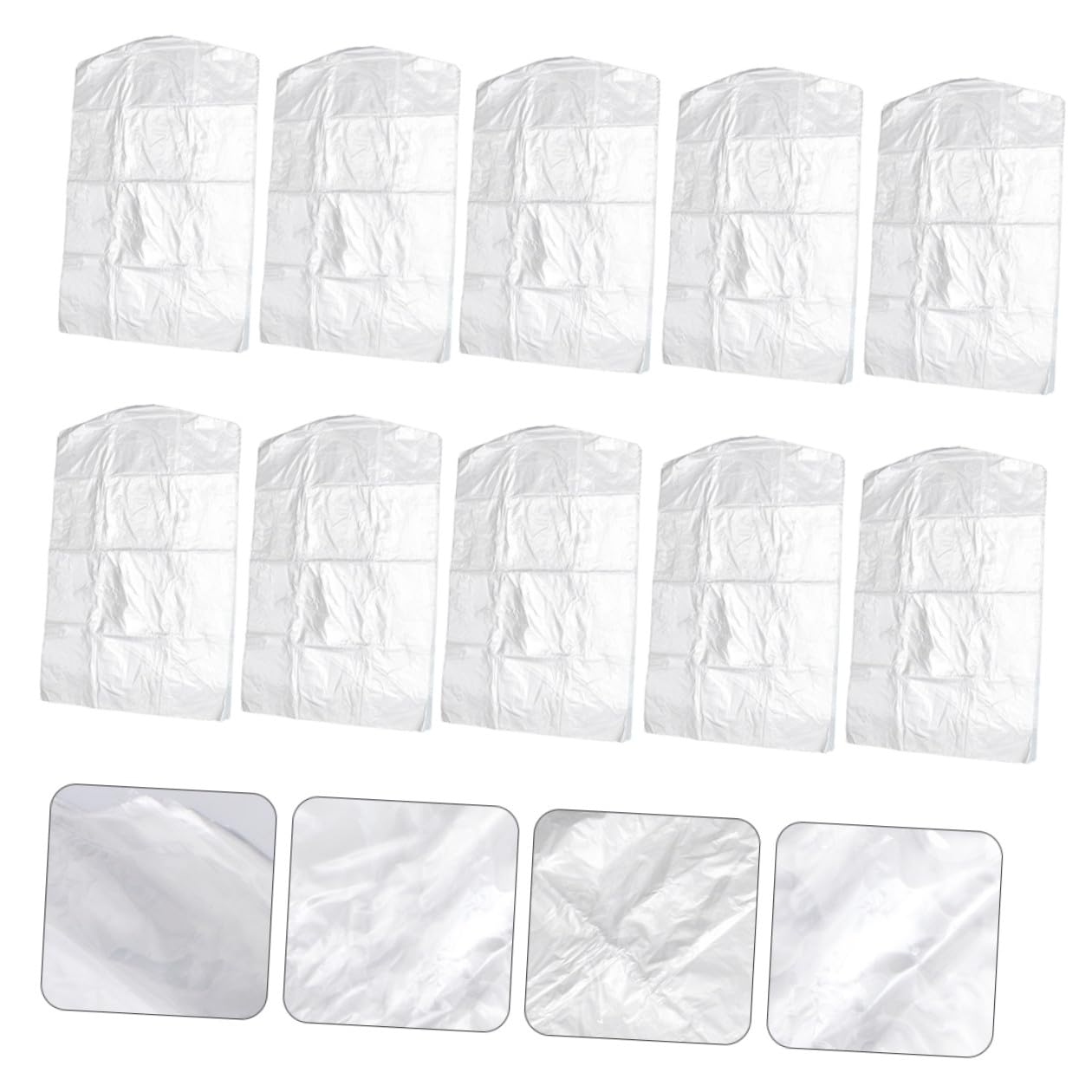 Fundas para Colgar Ropa 50 Unidades Peva 60x150 Cm