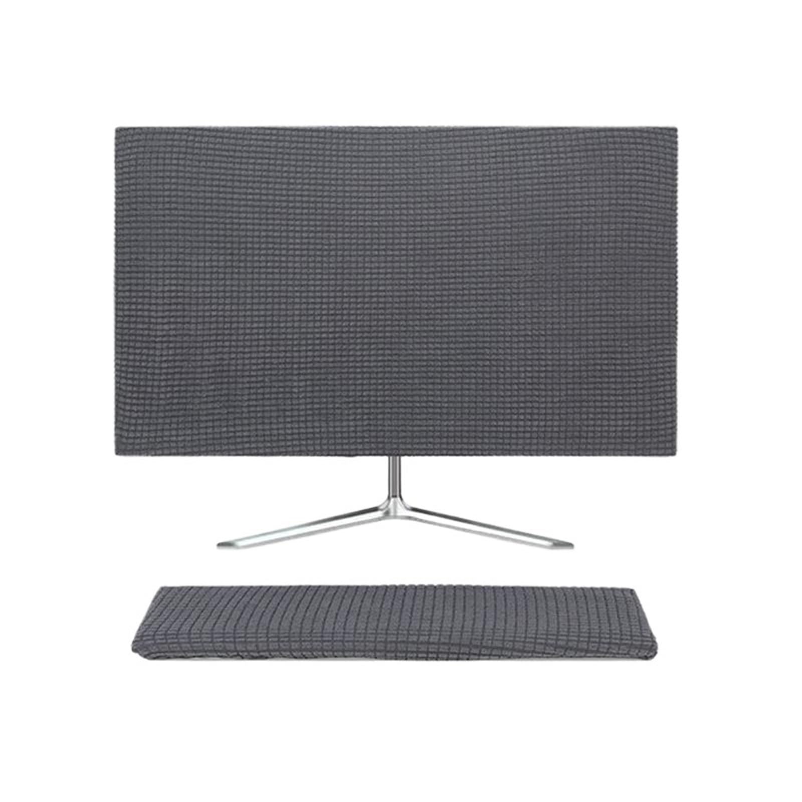 19-37 Inch Screen Protector Fabric Cover Dustproof Sleeve For Computer Monitors At Work Or Home for Computer(Color2,L)