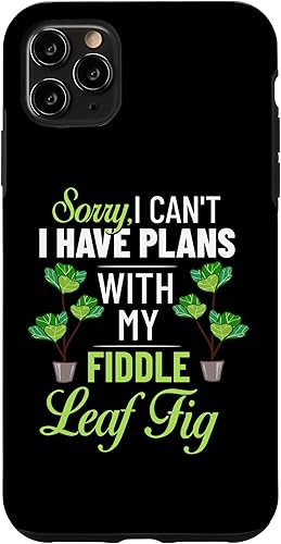 Miniatura 4 de iPhone 1212 Pro Fiddle Leaf Fig Ficus Lyrata Care Tree Plant Soil Funda para interiores