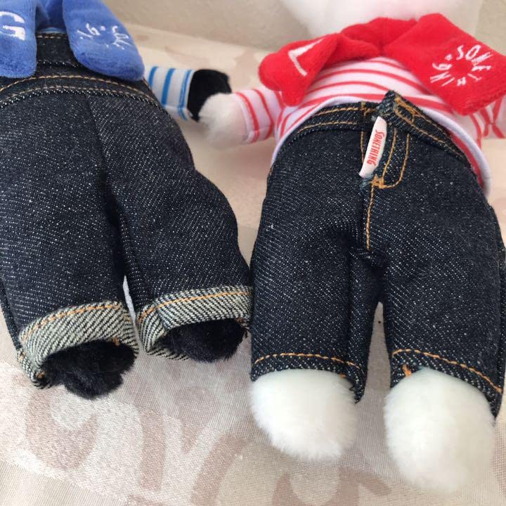 リサとガスパール　ぬいぐるみ　初期　2体セット リサとガスパール クラシック ガスパール ぬいぐるみ(S)
