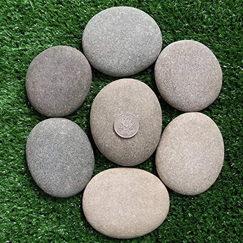 Pierres plates à peindre Mandala & Jardin Pierres décoratives Petites pierres naturelles pour aquarium, pierre, pierre naturelle, gravier décoratif pour décoration de jardin Cover