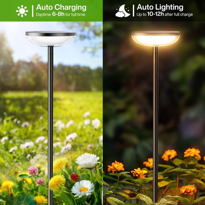 Set di 3 sfere luminose solari da giardino Decorazione da giardino a LED sfera solare per esterno plug-in luce 20 cm Lampada a sfera solare, durata della luce circa 6-8 ore, diametro 20 cm