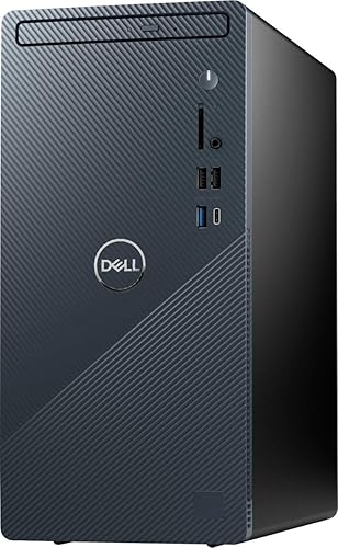 Dell Inspiron 3020 Desktop - Intel Core i5-13400, RAM DDR4 de 16 GB, SSD de 512 GB, gráficos Intel UHD 730, Windows 11 Pro, color azul niebla