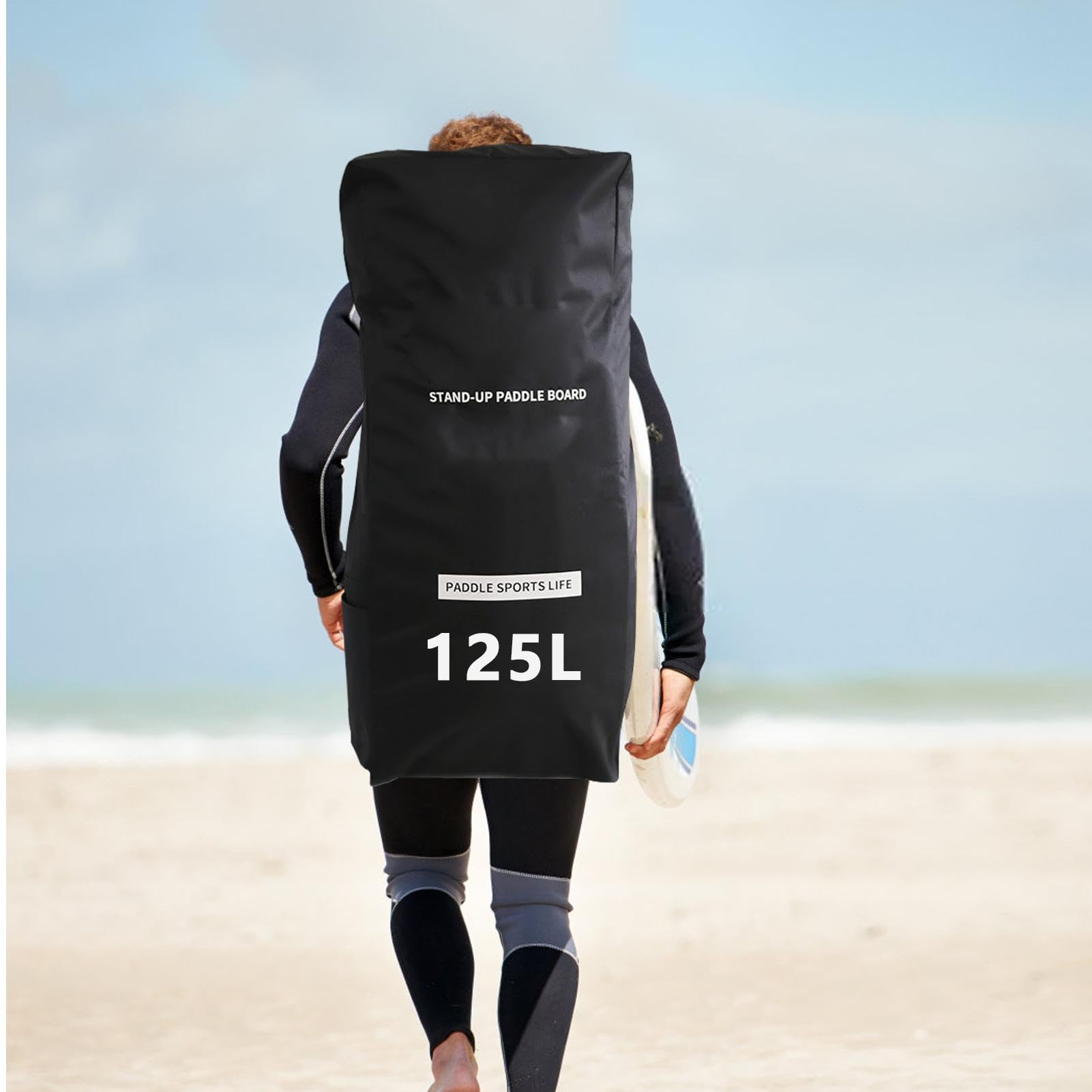 Borsa Da Viaggio Per Paddleboard 125L Custodia Impermeabile Per Il Deposito