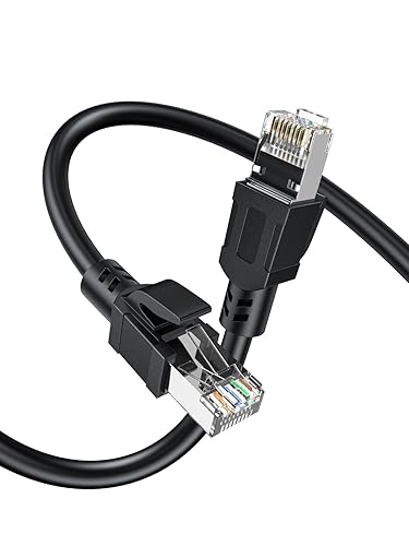CableCreation Cable Ethernet Cat8 de 26.6 pies26.2 ft, cable blindado de red de 40 Gbps, cable de alta resistencia SFTP de 2000 MHz para Internet