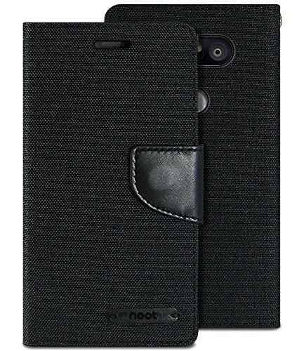 LG G5 Wallet Case Denim Material with Card Slots and Stand Flip Cover