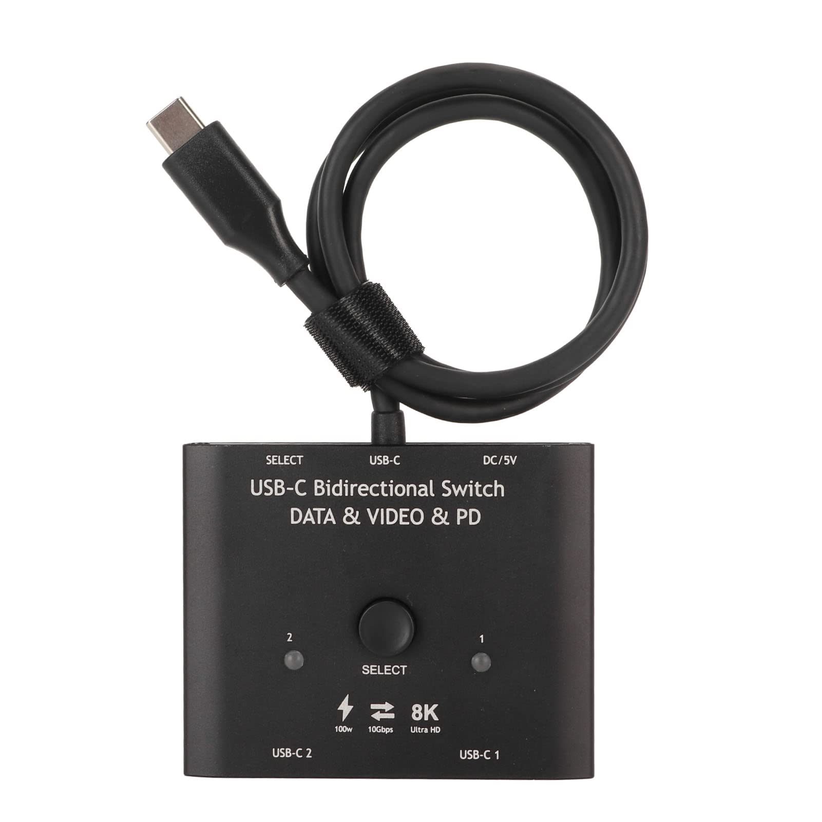 Unitek USB-C KVMスイッチャー スイッチング 1in2out/2i Unitek USB-C KVMスイッチャー スイッチング 1in2out/2i Usb