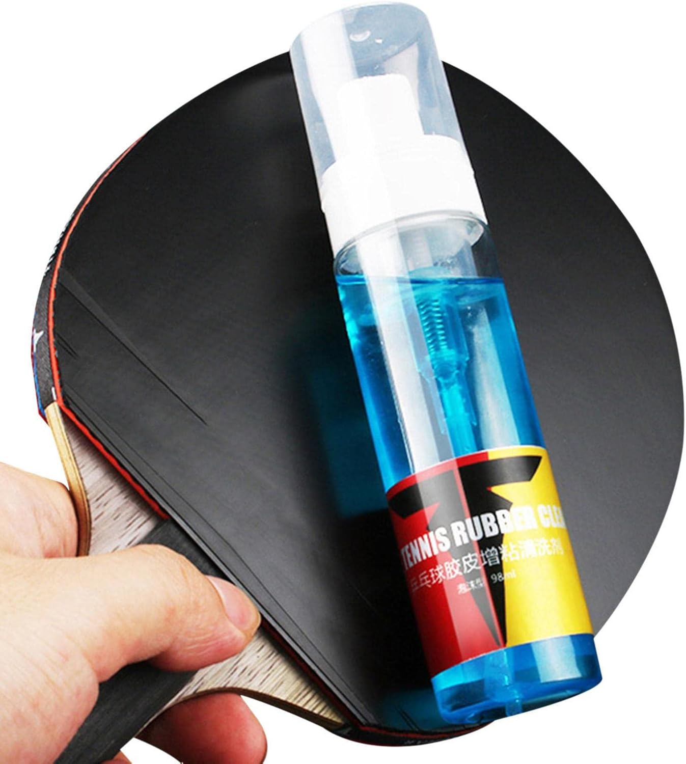 Jimtuze Table Tennis Cleaner Table Tennis Racket Detergent Agent