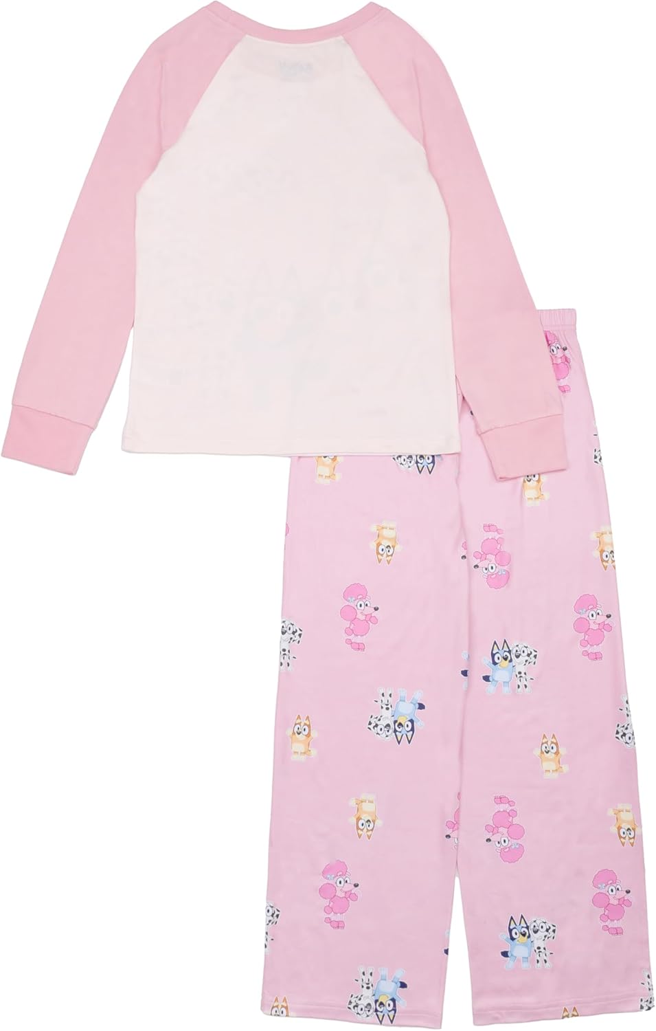 Bluey girls 2-piece Loose-fit Pajama Set, Soft & Comfortable - Image 4
